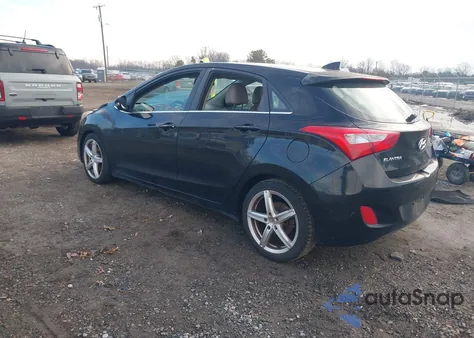 2013 Hyundai Elantra Gt из США, поврежденный, VIN KMHD35LE8DU061796